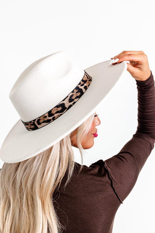 What's The Scoop Felt Hat In Cream Product Image