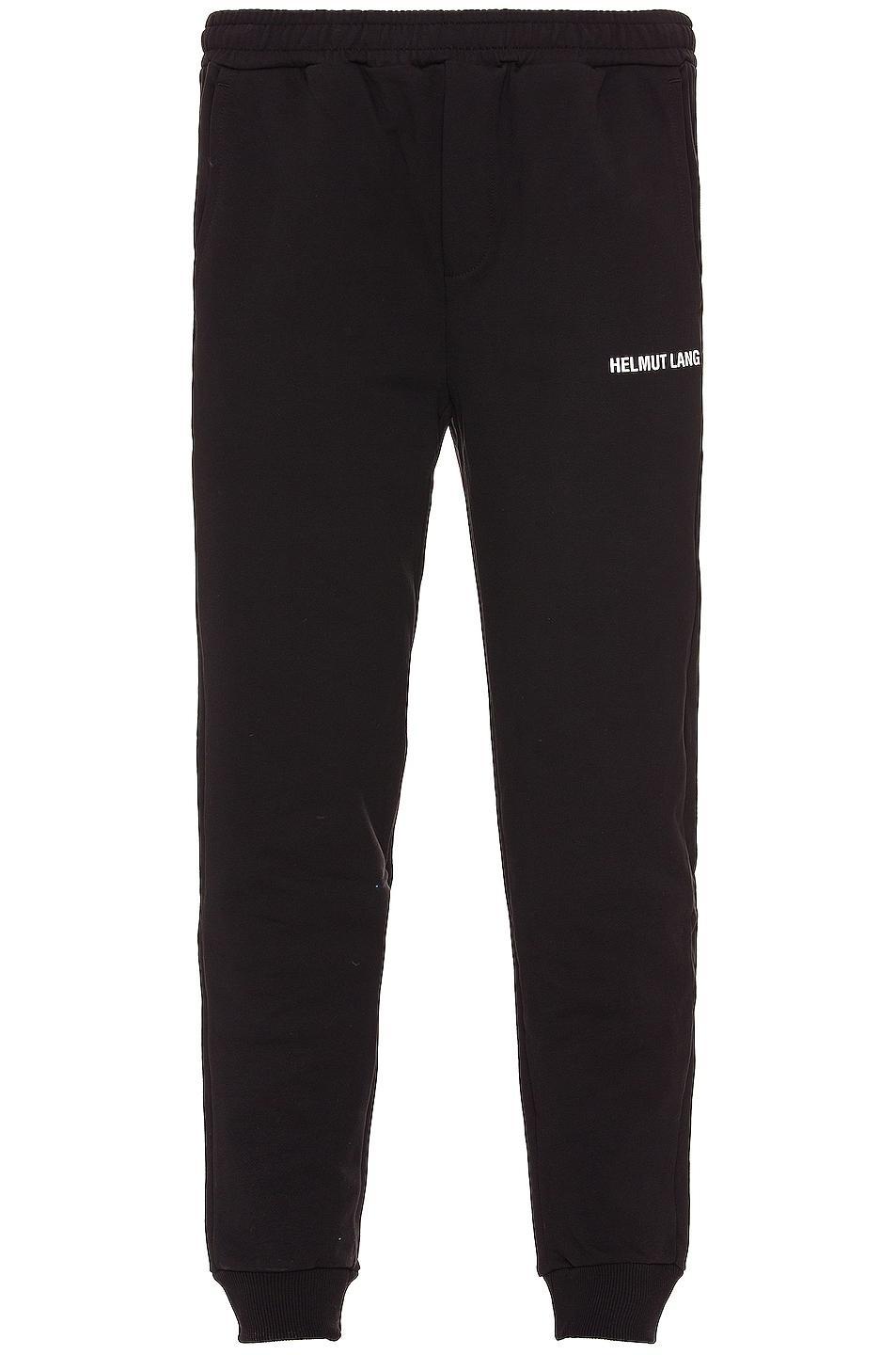 Helmut Lang Relaxed Jogger in Black. Size L, XL. Product Image