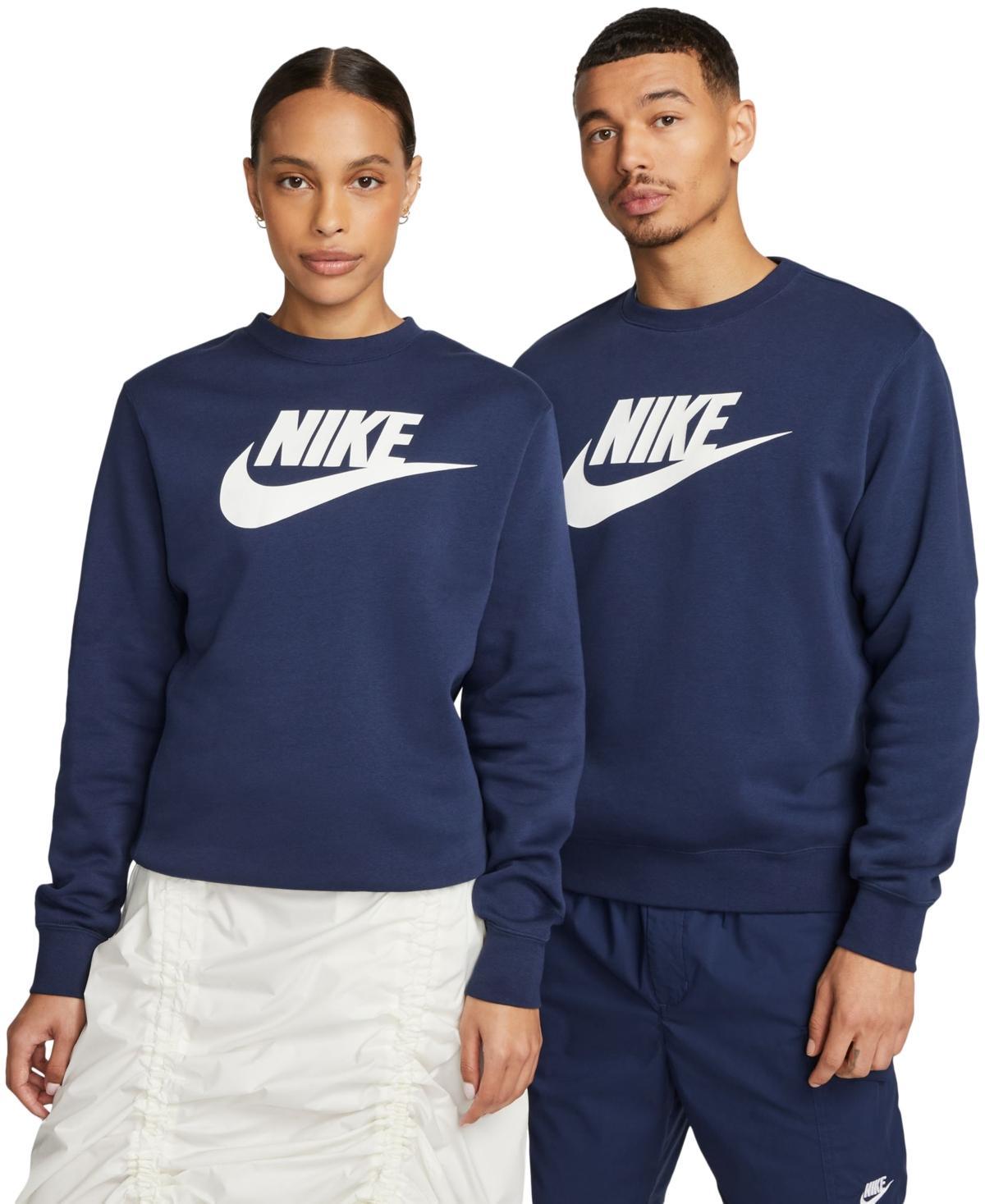 Nike Mens Sportswear Club Fleece Graphic Crewneck Sweatshirt Product Image