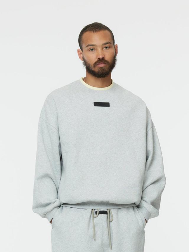 Crewneck Sweater S24 (Light Heather Grey) Product Image