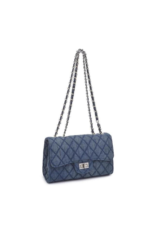 Quilted Chain Strap Crossbody Product Image