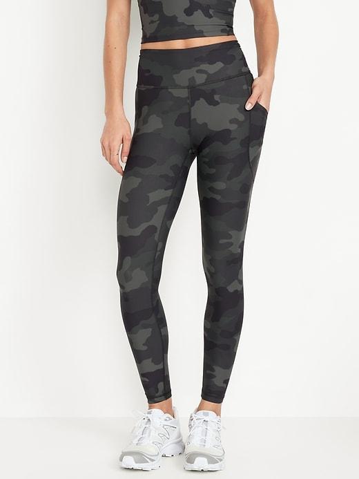 High-Waisted PowerSoft 7/8 Leggings Product Image