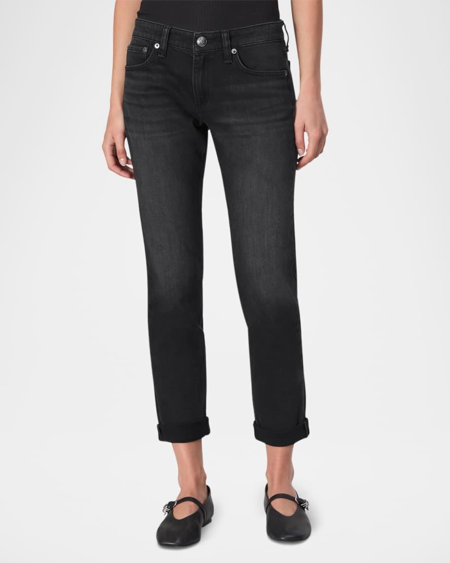 Dre Low-Rise Slim Boyfriend Jeans Product Image