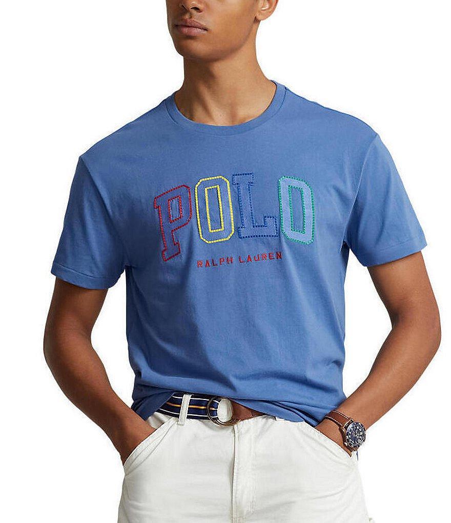 Polo Ralph Lauren Classic Fit Graphic Logo Jersey Short Sleeve T-Shirt Product Image