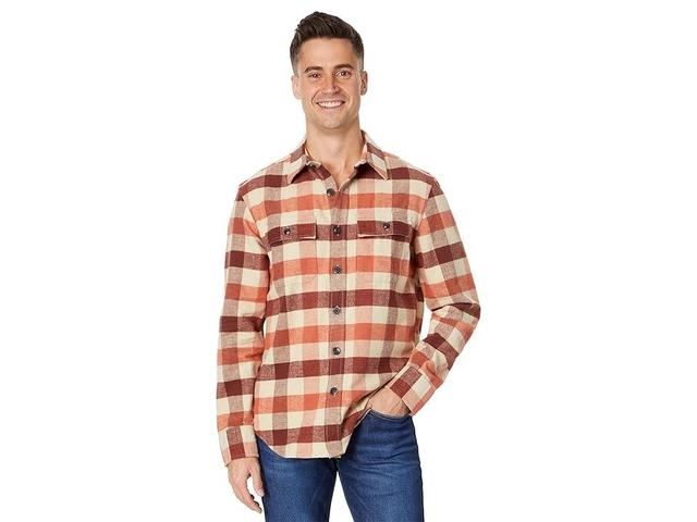 L.L.Bean Signature Chamois Plaid (Darkest ) Men's Clothing Product Image