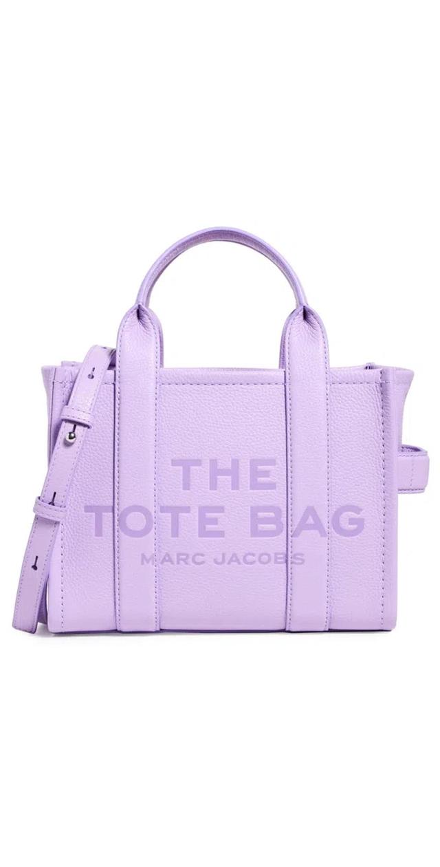 The Leather Small Tote Bag Wisteria Product Image