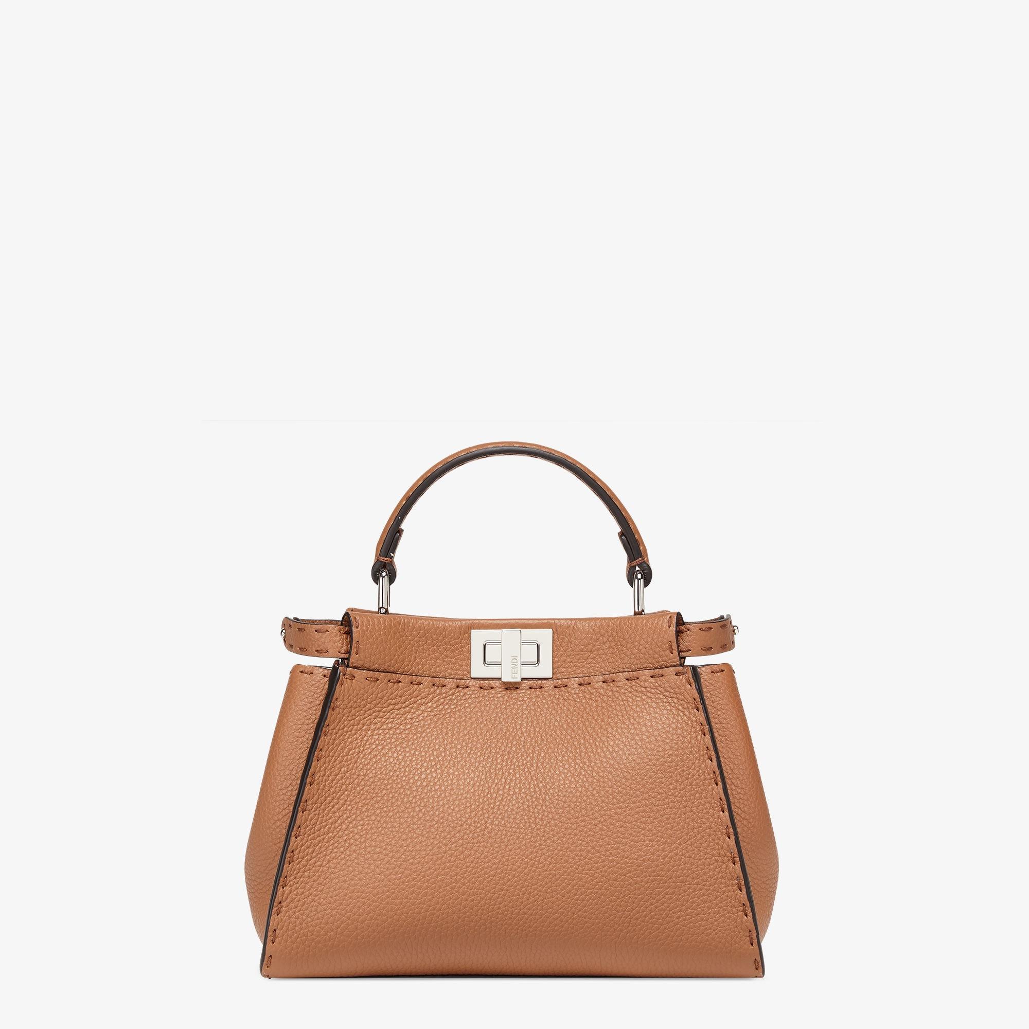 Peekaboo MiniBrown leather bag Product Image