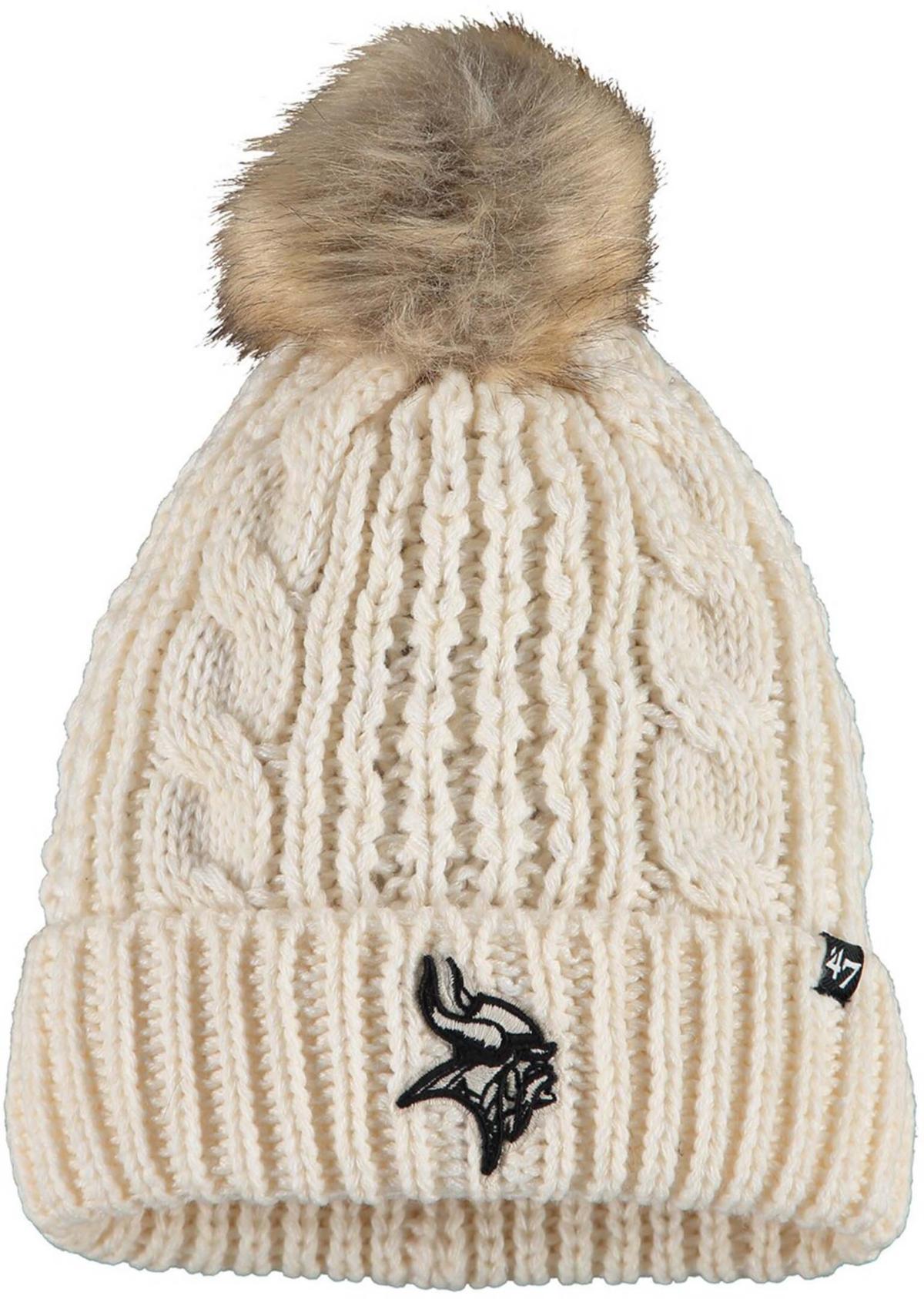 47 Womens Minnesota Vikings Meeko Cuffed Knit Hat Product Image