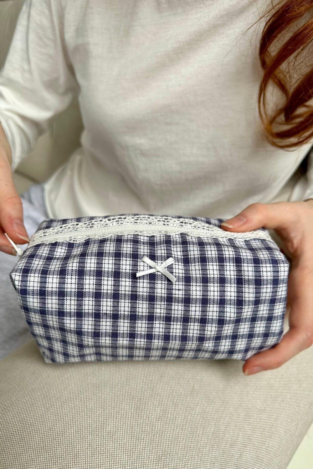 Plaid Makeup Bag Product Image