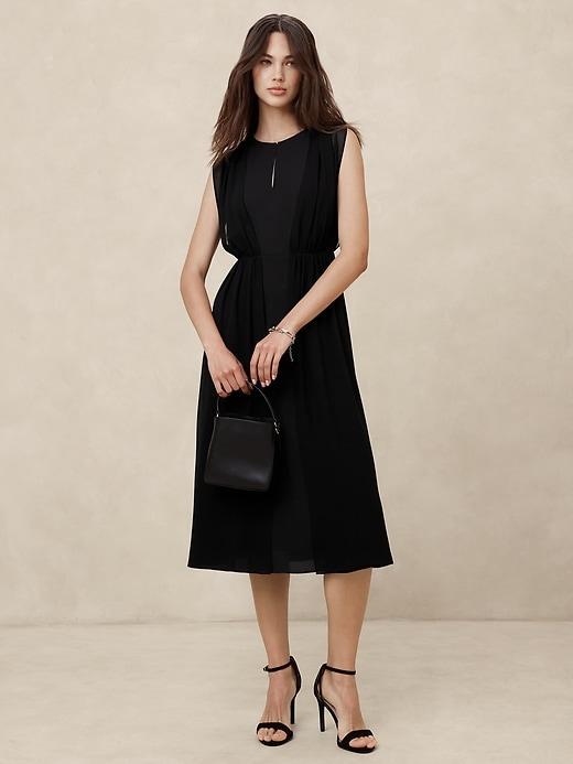 Georgette Midi Dress Product Image