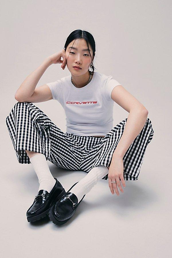 BDG Charlie Gingham Wide-Leg Pant Womens at Urban Outfitters Product Image