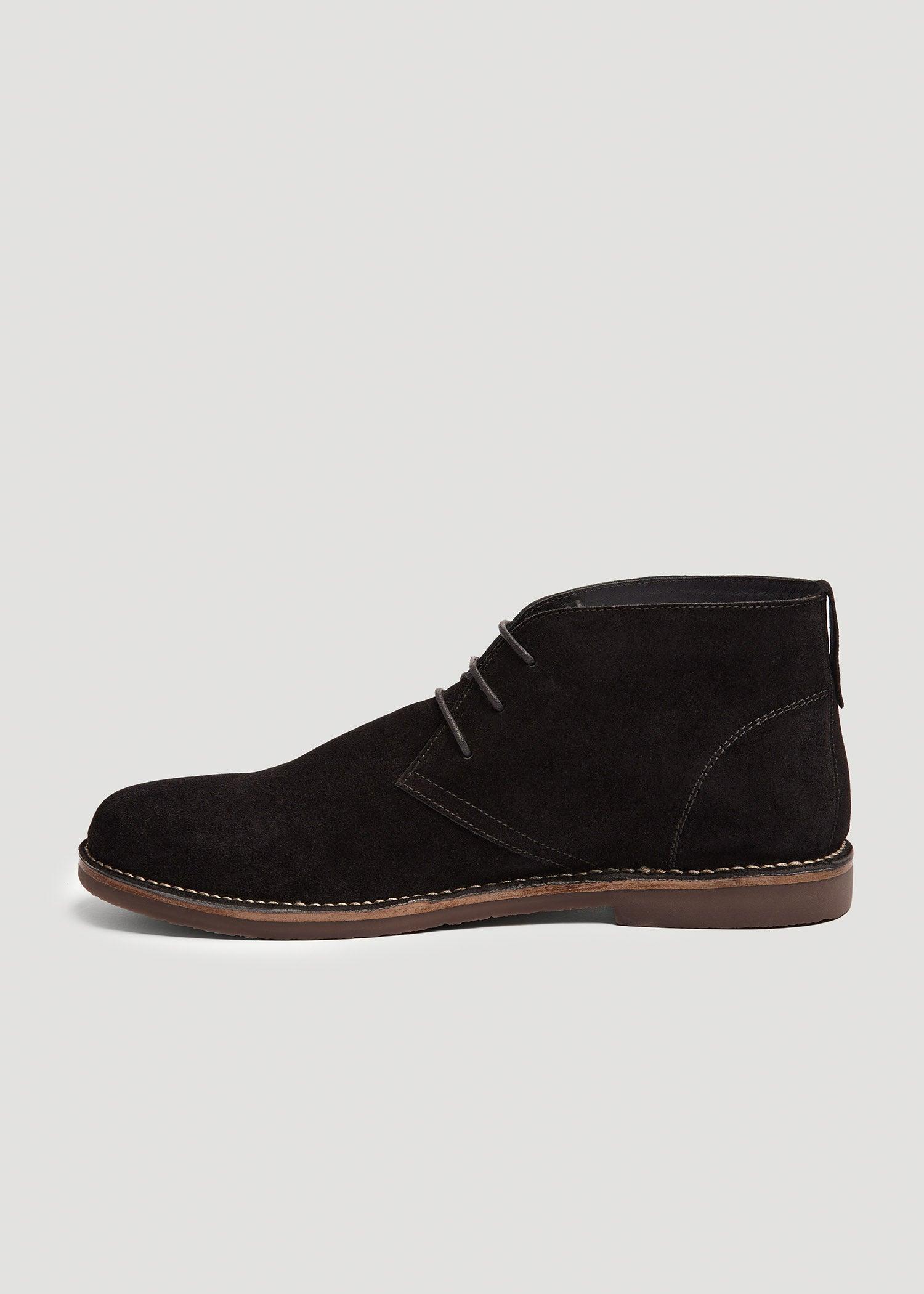 Tall Men's Chukka Boots in Black Male Product Image