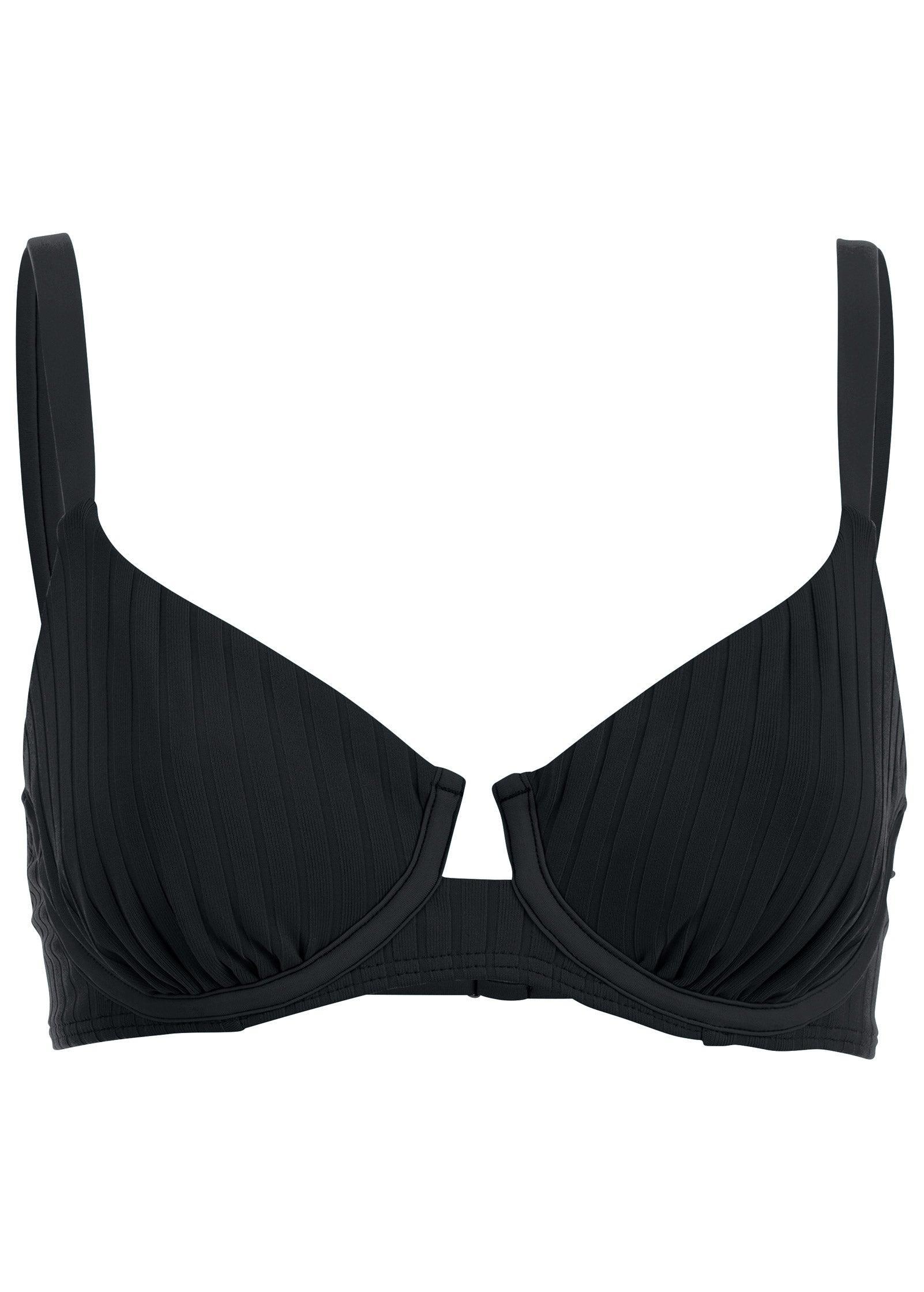 Superrib Underwire Top - Black Beauty Product Image