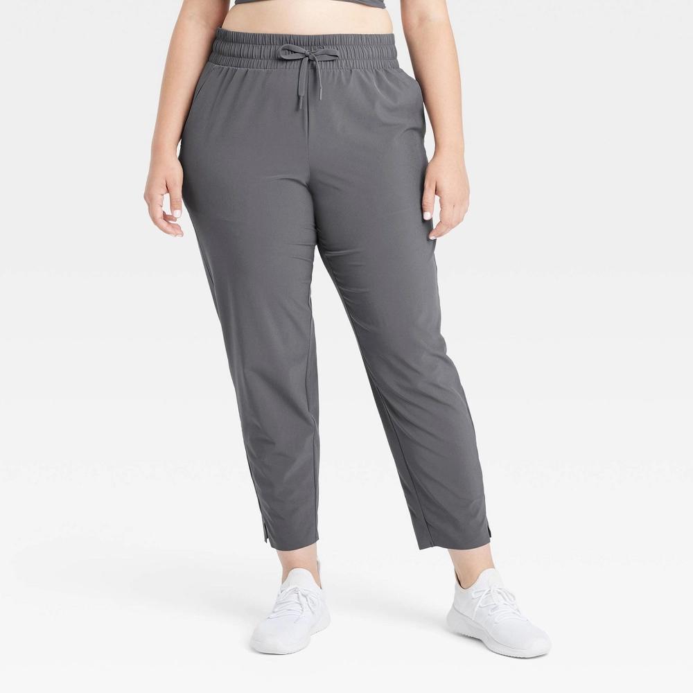 Womens Active Light High-Rise Taper Pants - All In Motion XL Long Product Image