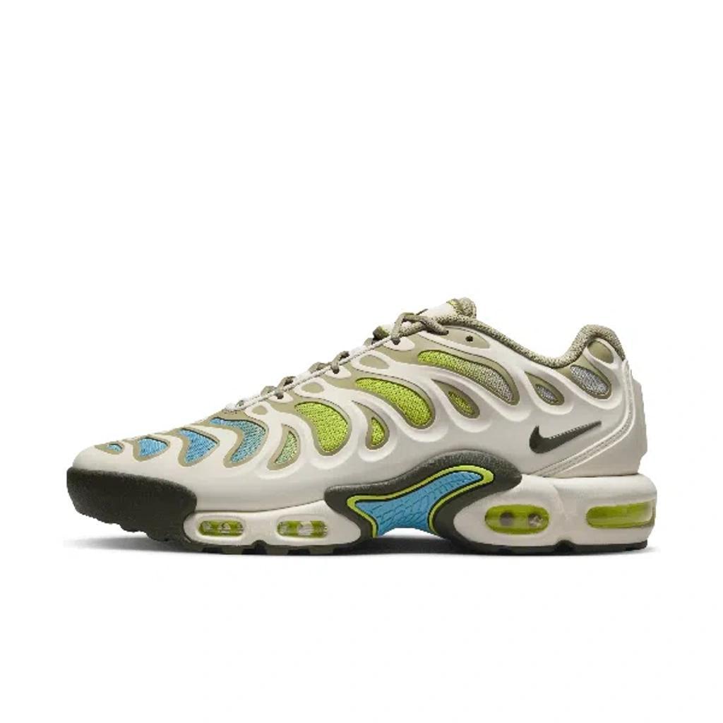 NIKE Air Max Plus Drift Sneakers In White, Khaki And Blue-multi In Grey/blue Product Image