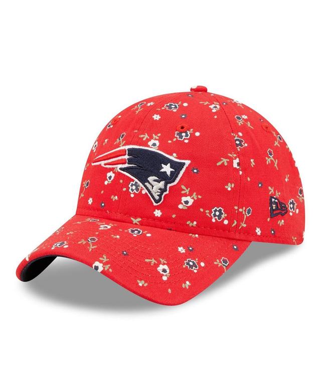 Womens New Era New England Patriots Floral 9TWENTY Adjustable Hat Product Image