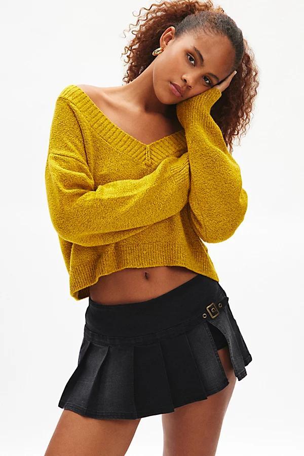 BDG Jenna V-Neck Sweater Womens at Urban Outfitters Product Image