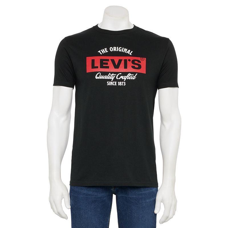 Mens Levis Relaxed-Fit Short-Sleeve Graphic Tee Product Image