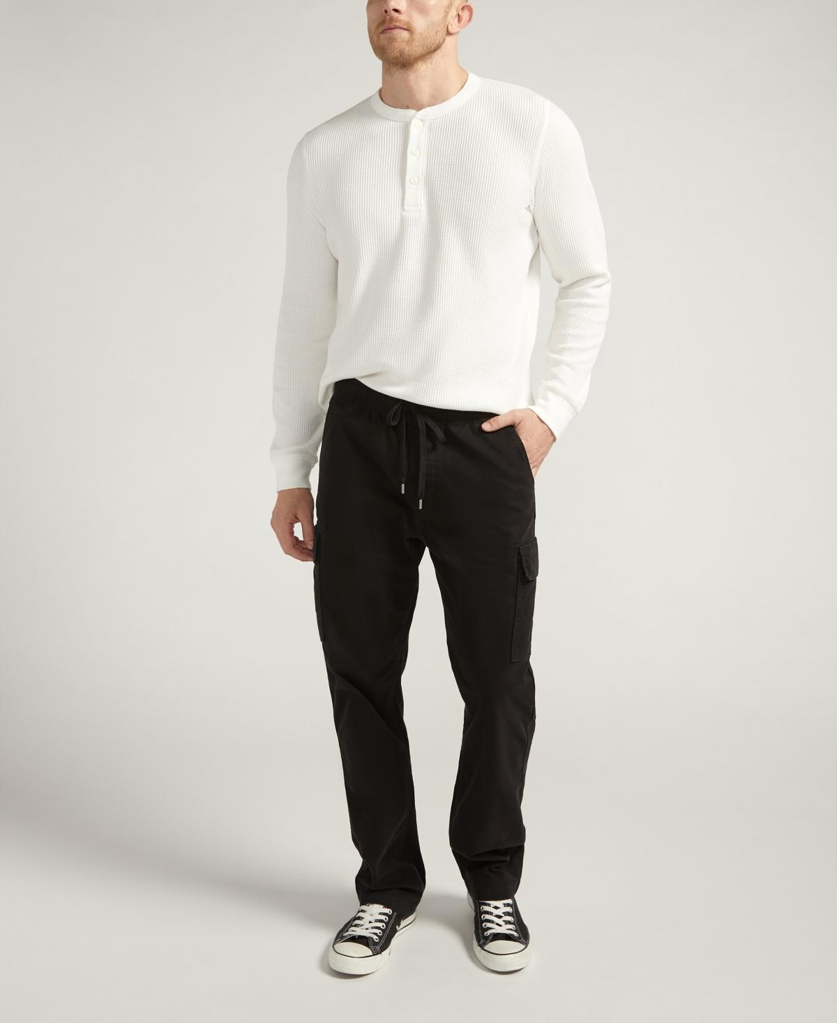 Silver Jeans Co. Mens Essential Twill Pull-On Cargo Pants Product Image