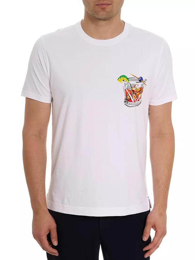 Serendipity Graphic Cotton T-Shirt Product Image