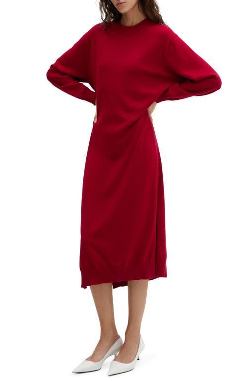 Mango Womens Round-Neck Knitted Dress Product Image