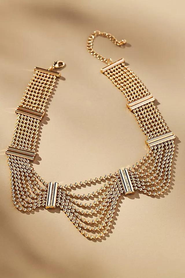 Crystal Layered Collar Necklace Product Image