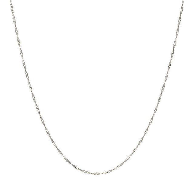 1928 Silver Tone Twisted Design Chain, Womens, Gray Product Image