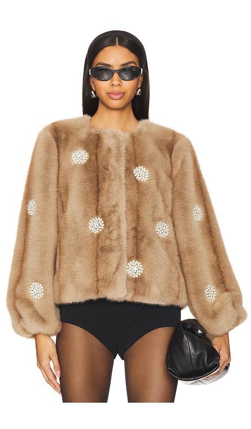 Faux Mink Benson Coat Product Image