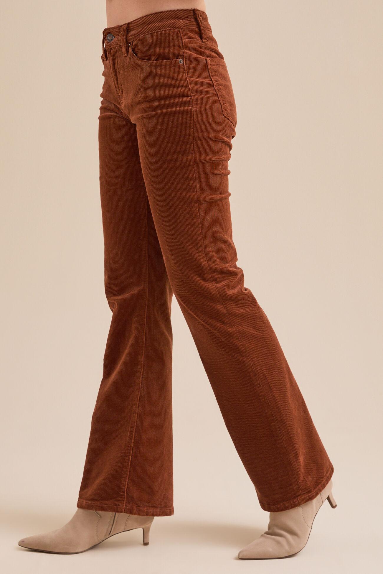 Macey Cord Straight Leg Pants Product Image