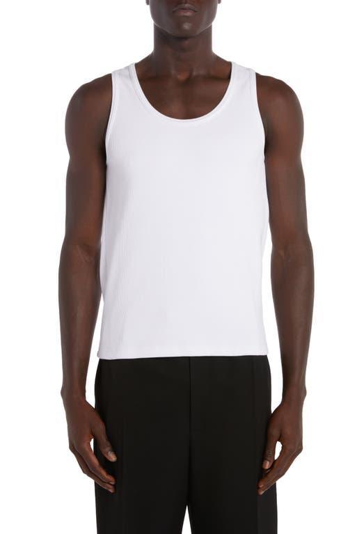 Bottega Veneta Dry Stretch Cotton Rib Tank Top Product Image