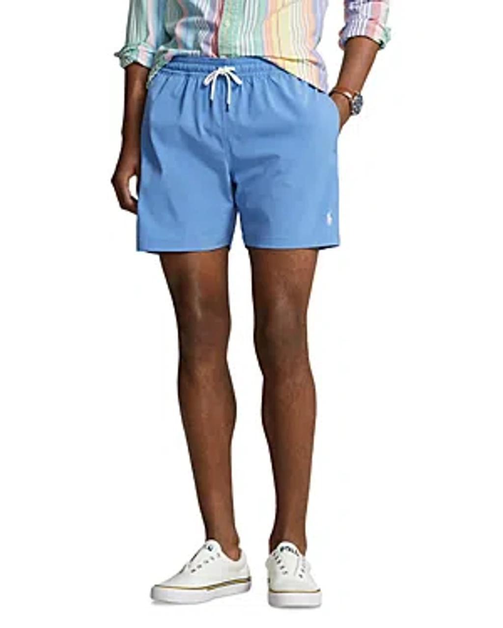 5.75 Inch Traveler Classic Swim Trunks In Harbor Island Blue Product Image