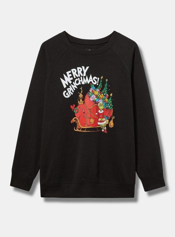 The Grinch Fit Cozy Fleece Crew Sweatshirt product image