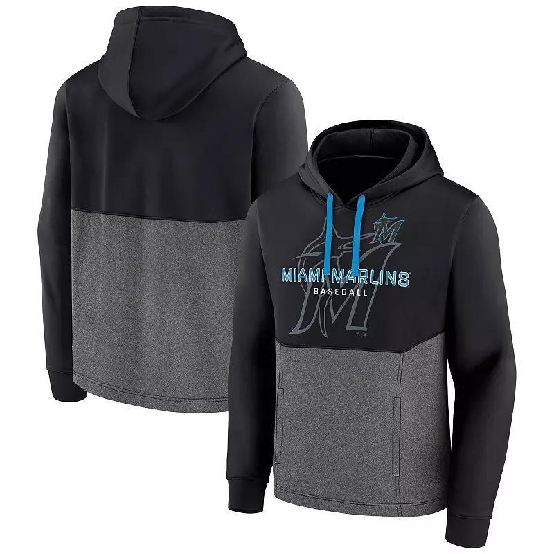 Mens Fanatics Branded Miami Marlins Call the Shots Pullover Hoodie Product Image