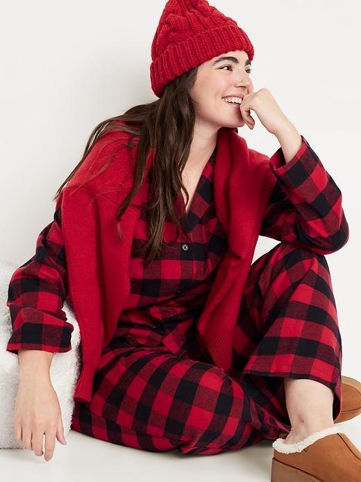 Flannel Pajama Set for Women Product Image