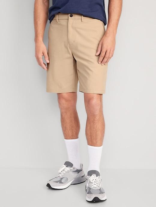 Slim Ultimate Tech Chino Shorts -- 9-inch inseam Product Image