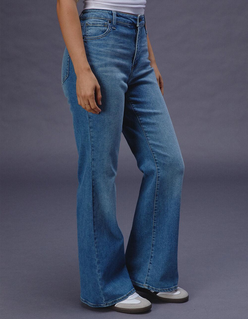 RSQ Womens High Rise Flare Jeans Product Image