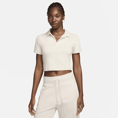 Nike Sportswear Essential Women's Short-Sleeve Polo Top Product Image