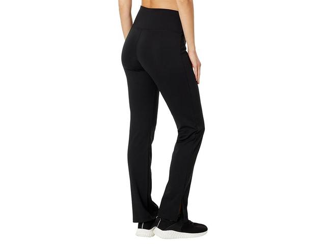 Jockey Active High-Waist Rib Flare with Wicking (Deep ) Women's Casual Pants Product Image