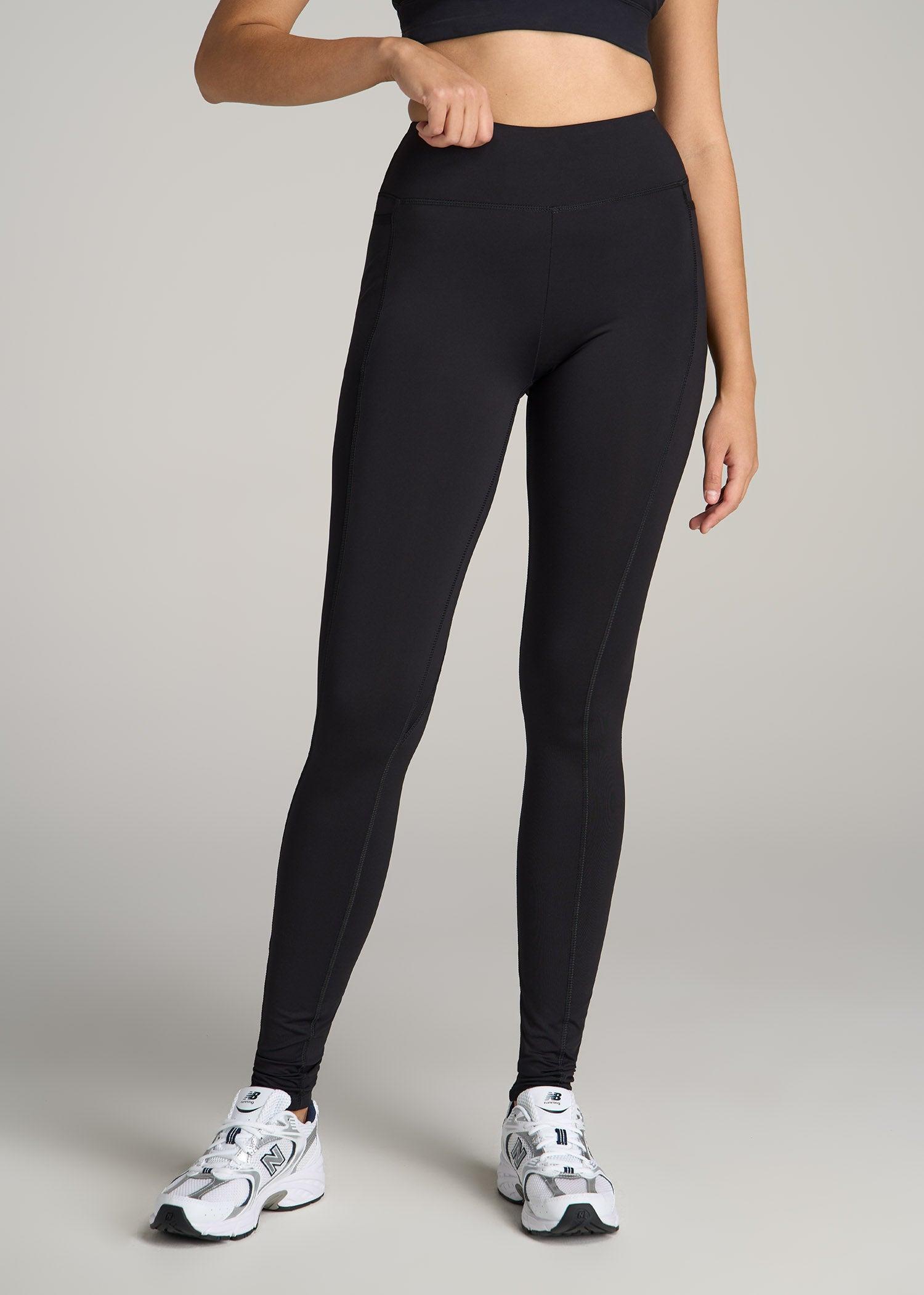 Bella Outer-Pocket Tall Women's Legging in Black Female Product Image