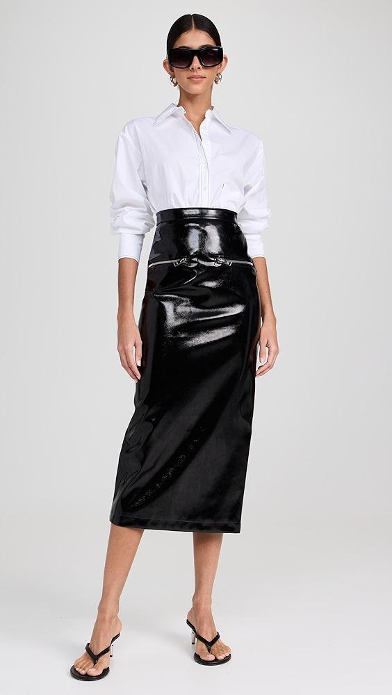 MSGM Patent Pencil Skirt | Shopbop Product Image