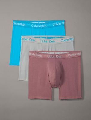 Stencil Logo Cotton Stretch 3-Pack Boxer Brief Product Image