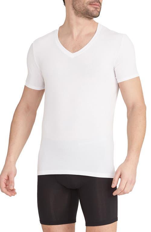 Tommy John 2-Pack Second Skin Slim Fit Deep V-Neck Undershirts Product Image