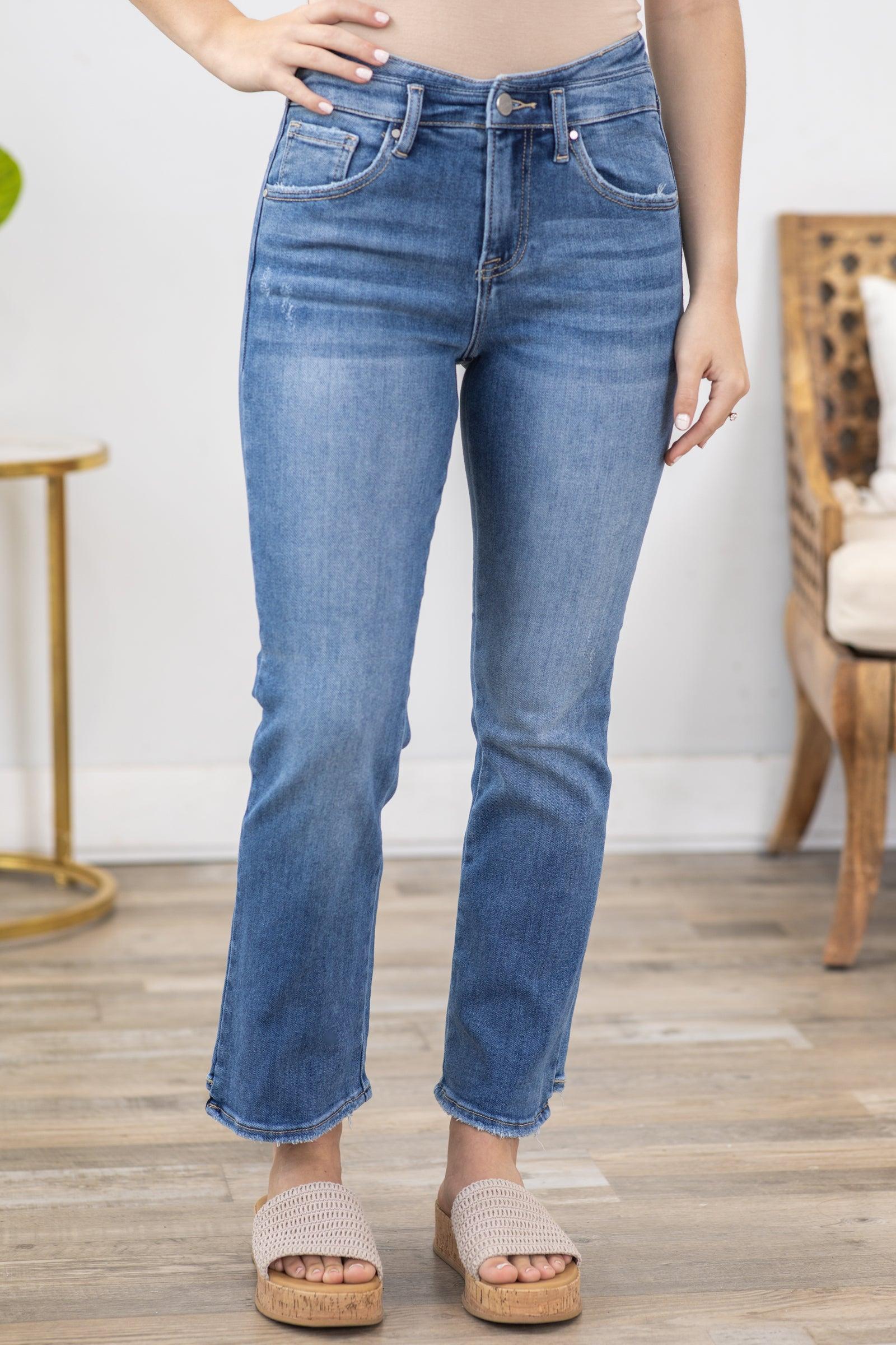 Risen High Rise Slim Straight Jeans product image