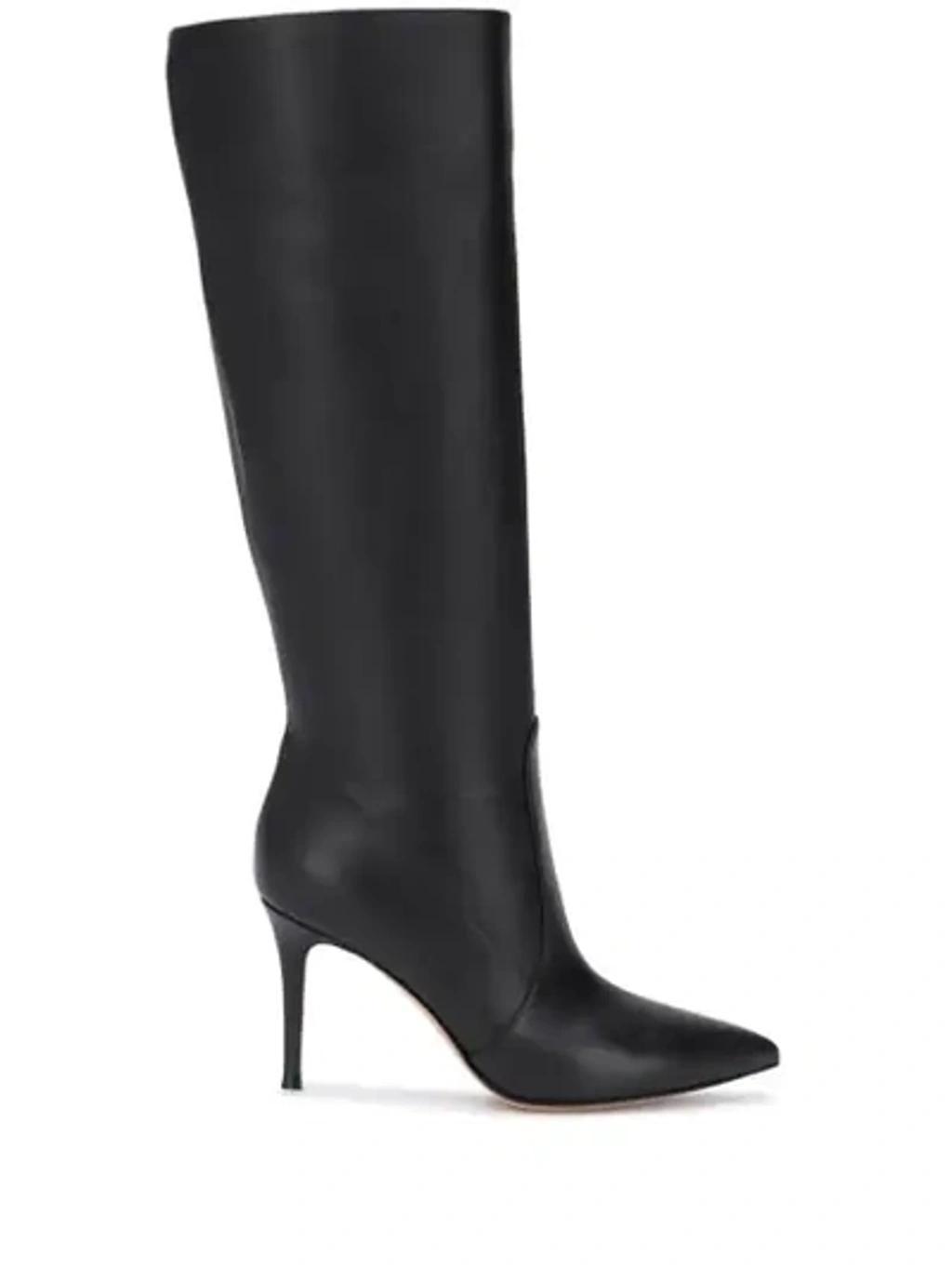 Mid-heel Boots In Black product image