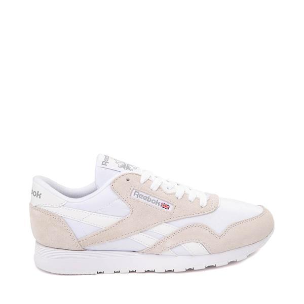 Reebok Mens Reebok CL Nylon - Mens Running Shoes White/White Product Image