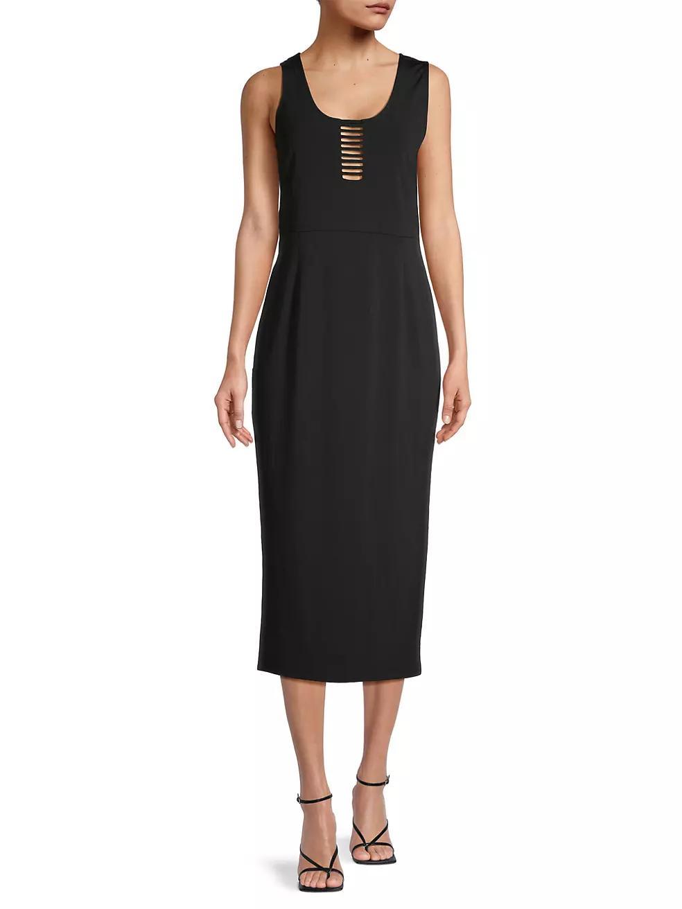 The Length Knit Midi Dress Product Image