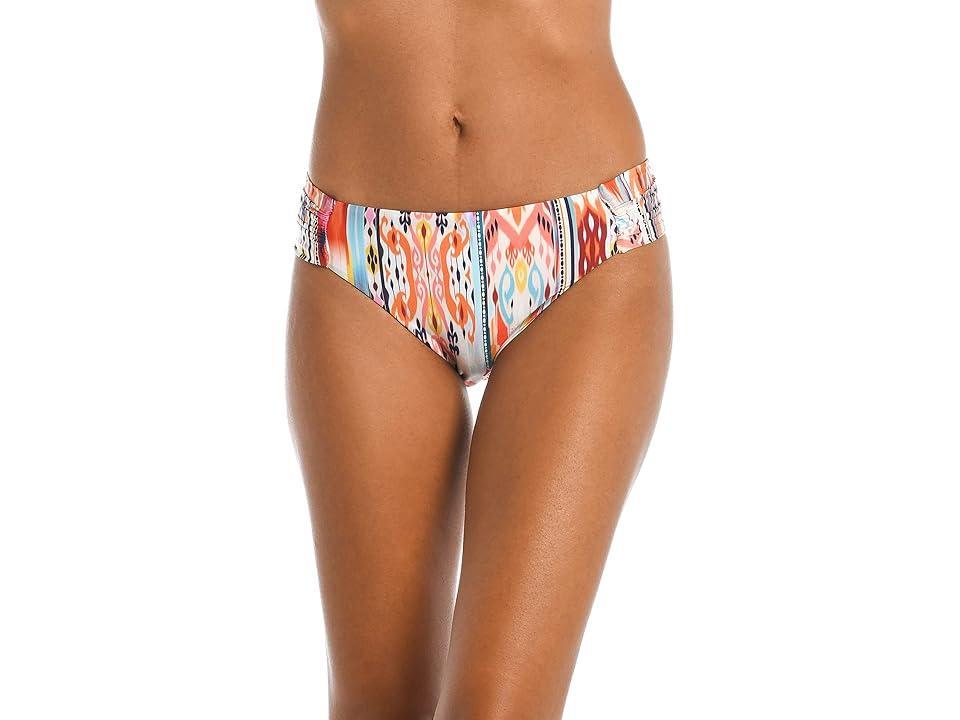 La Blanca Desert Dream Side Shirred Hipster Women's Swimwear Product Image