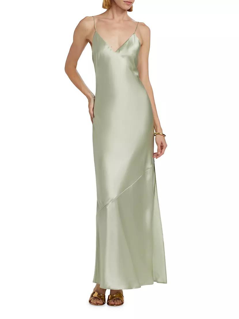 Raven Silk Bias Gown Product Image