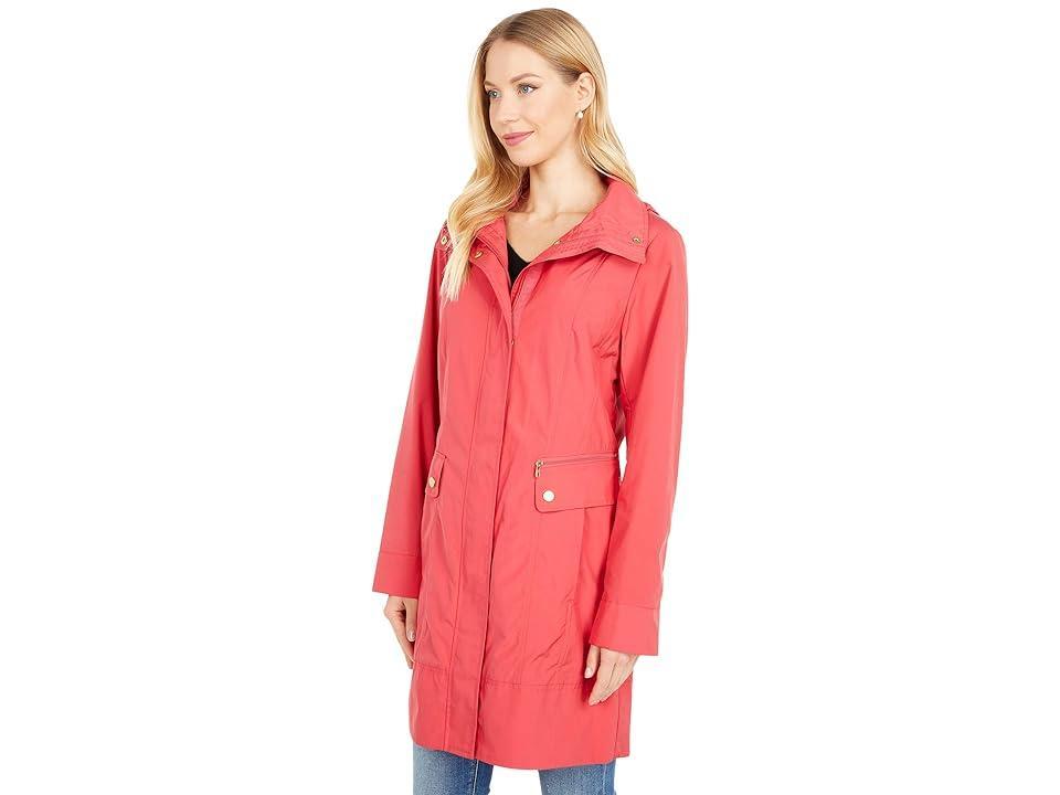 Cole Haan Womens Packable Raincoat - Mist Product Image