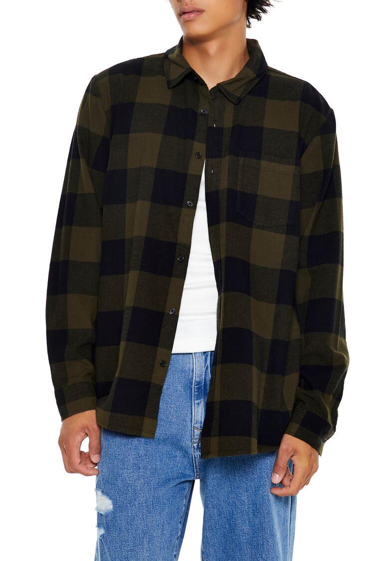 Plaid Flannel Shirt | Forever 21 Product Image